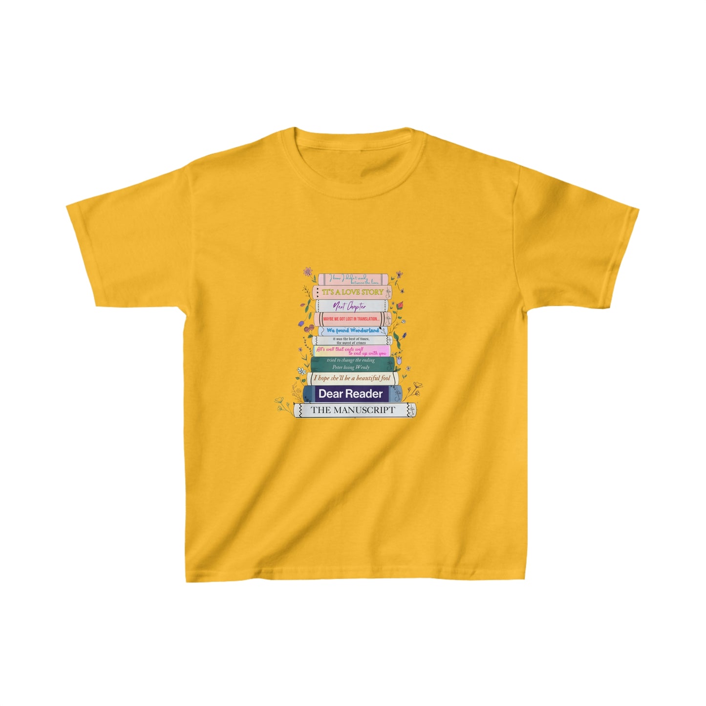 Mini Swiftie kids eras books t shirt