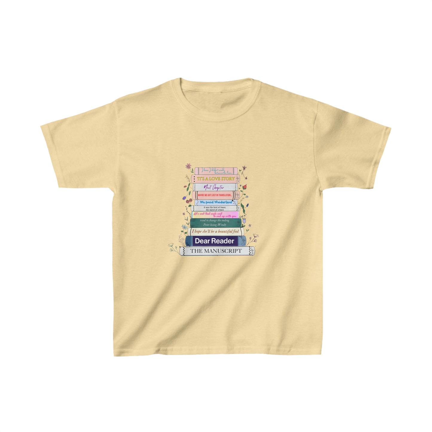 Mini Swiftie kids eras books t shirt