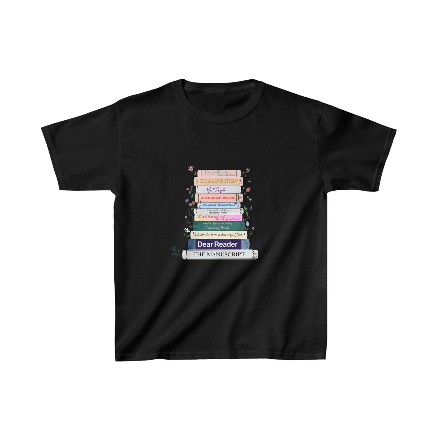 Mini Swiftie kids eras books t shirt