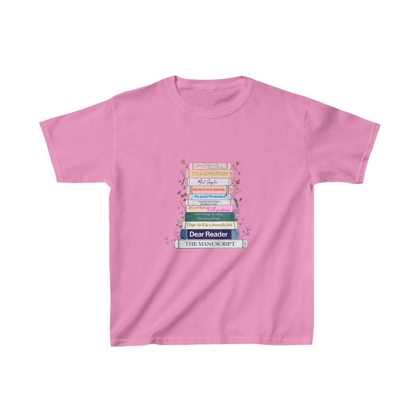 Mini Swiftie kids eras books t shirt