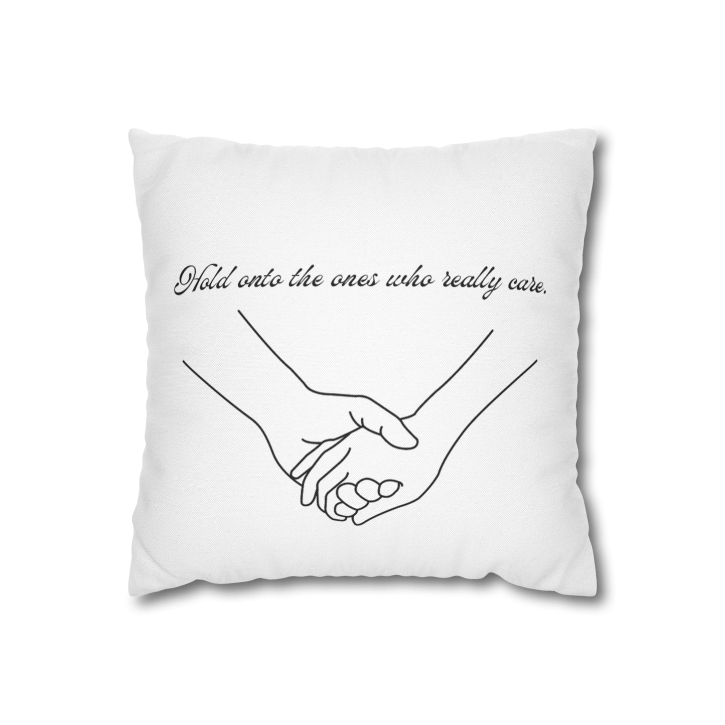 Mmm bop Hanson pillow case with Hold onto the ones who really care.