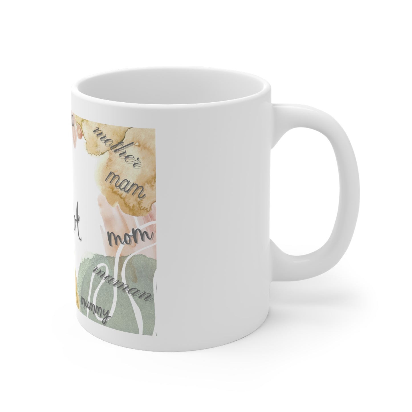 MAMA Mothers Day gift mug Mum Mam Mom Maman Madre Mutter Mamma Mamãe