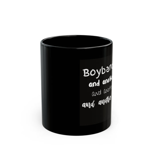 Boybands and another one year 3000 Busted fan gift mug